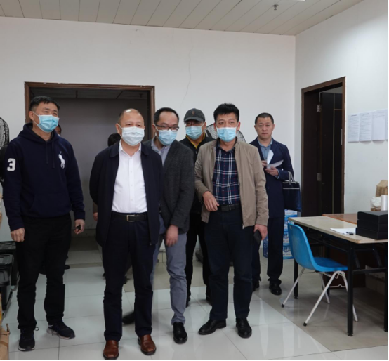 熊梦辉带队到顺德校区检查开学疫情防控工作